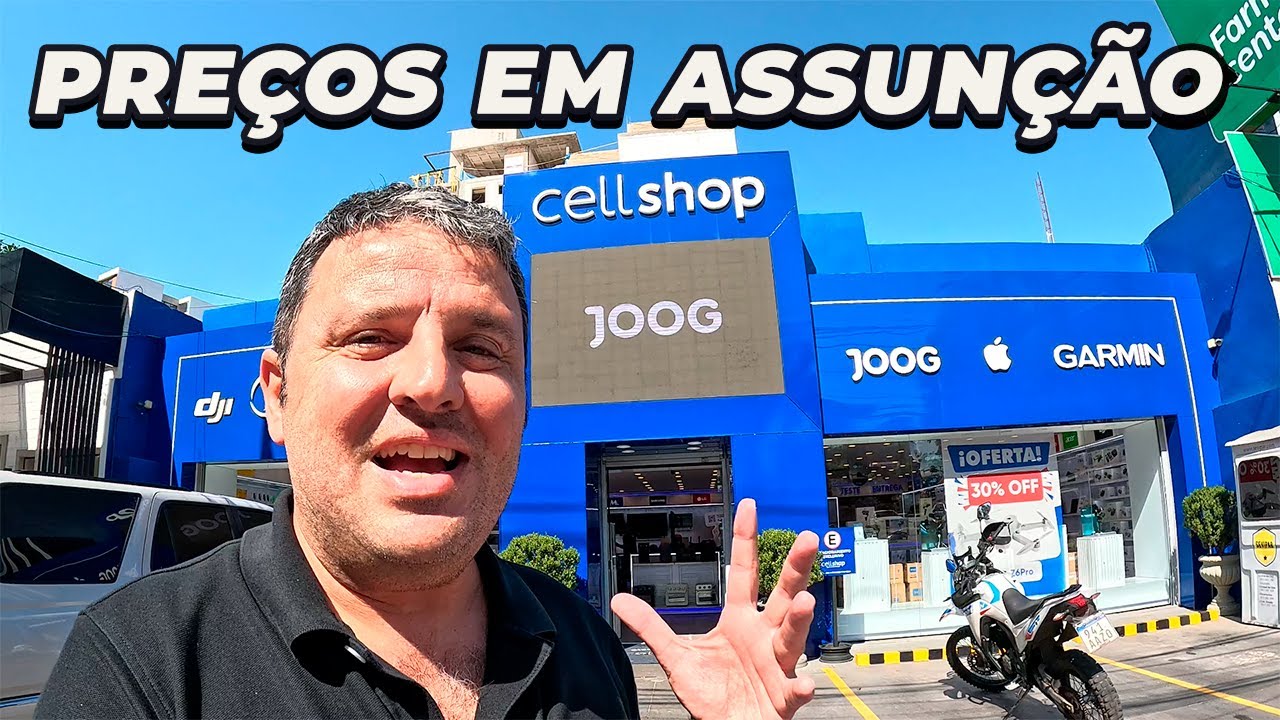 Comprar no Paraguai em Assun&ccedil;&atilde;o vale a pena na Cellshop, confira os pre&ccedil;os!