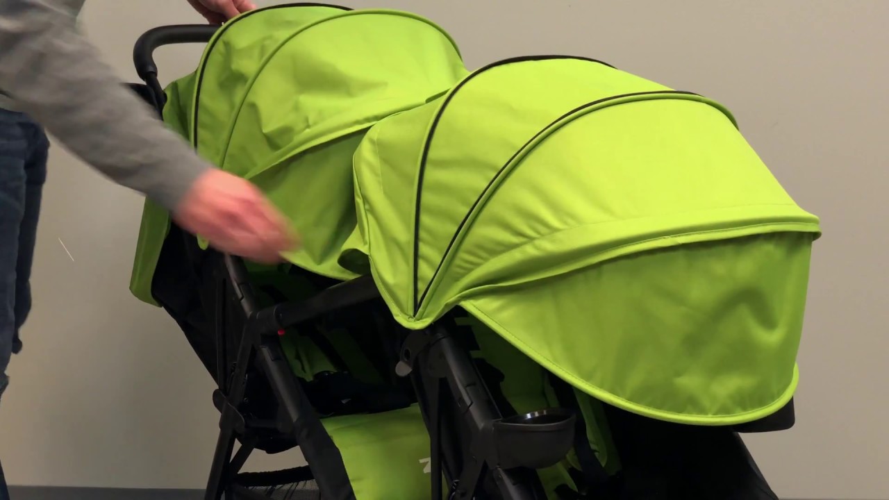 HUGE 4-Panel Canopies! ZOE XL1 TANDEM BEST v2 Stroller