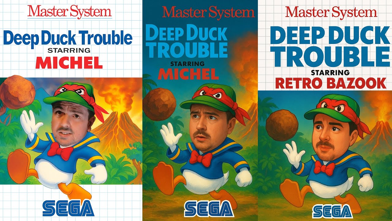 INCROYABLE ! Je termine Deep Duck Trouble (Donald Duck) sur Sega Master System en 1CC 🔥
