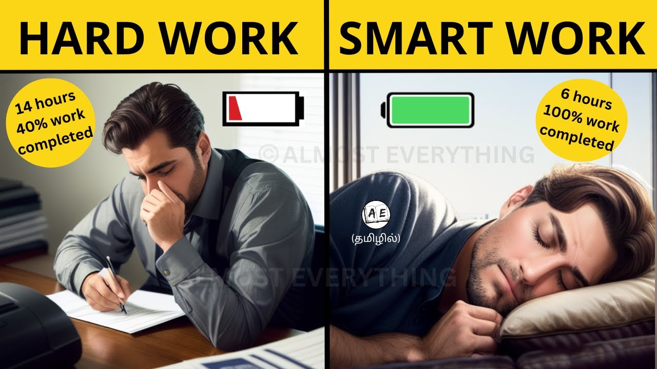 Hard Work VS Smart Work (Tamil) | The Power of Full Engagement | Time & Energy Management in Tamil