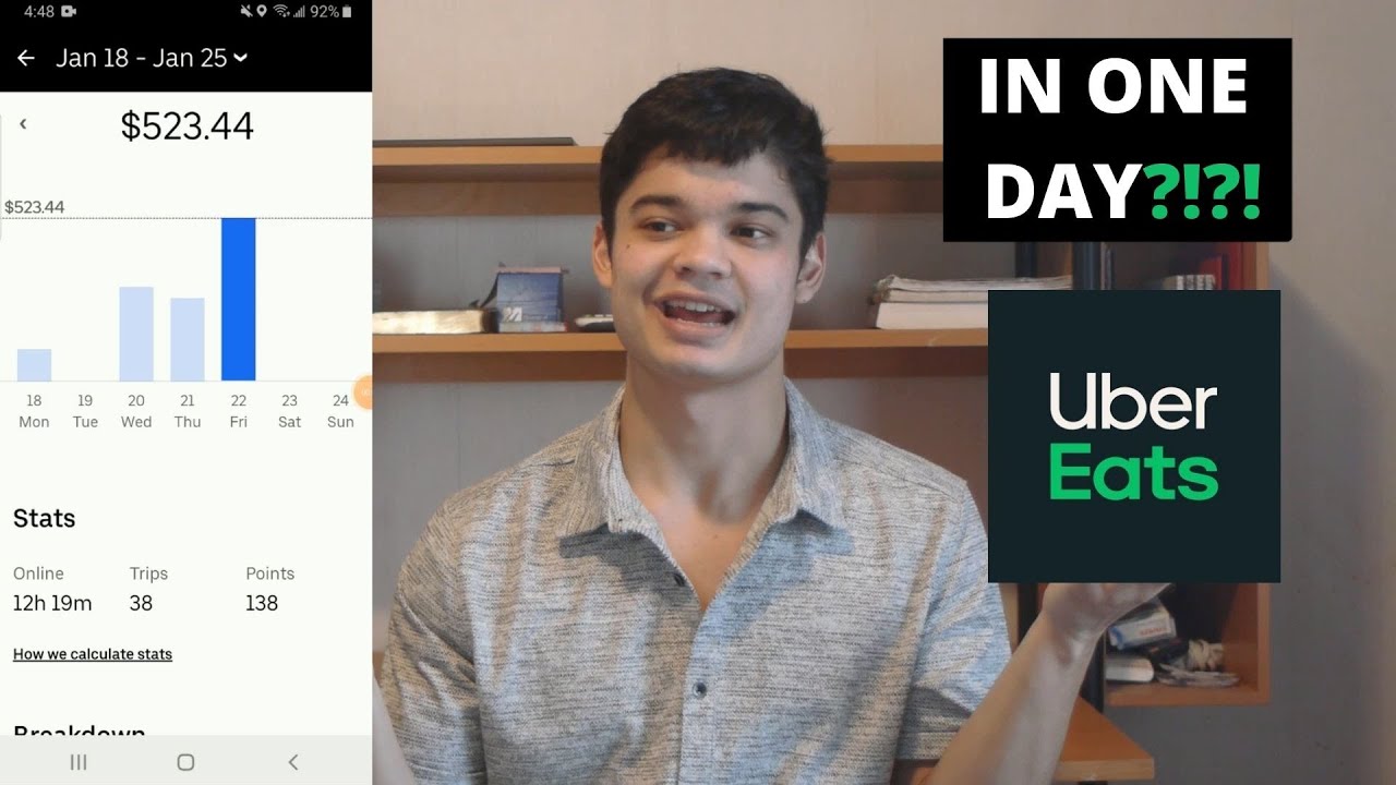 How I Made $523 in One Day Delivering Food