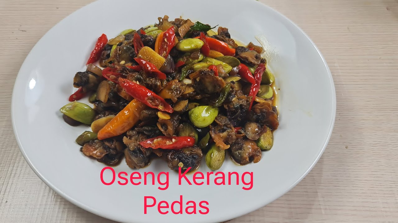Oseng Kerang Pedas @megayang15