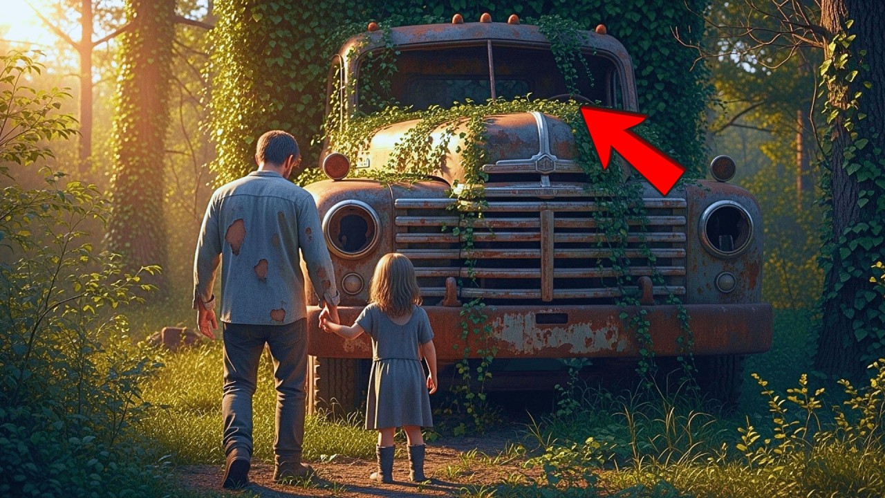 Single Father Moved into a Rusting Truck — But Under the Seat He Found a Bag of Jewels