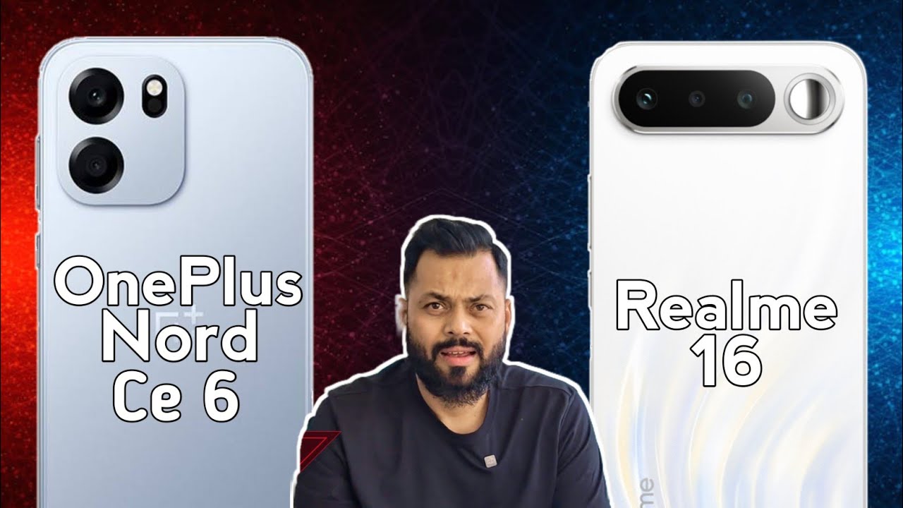 OnePlus Nord Ce 6 Vs Realme 16 