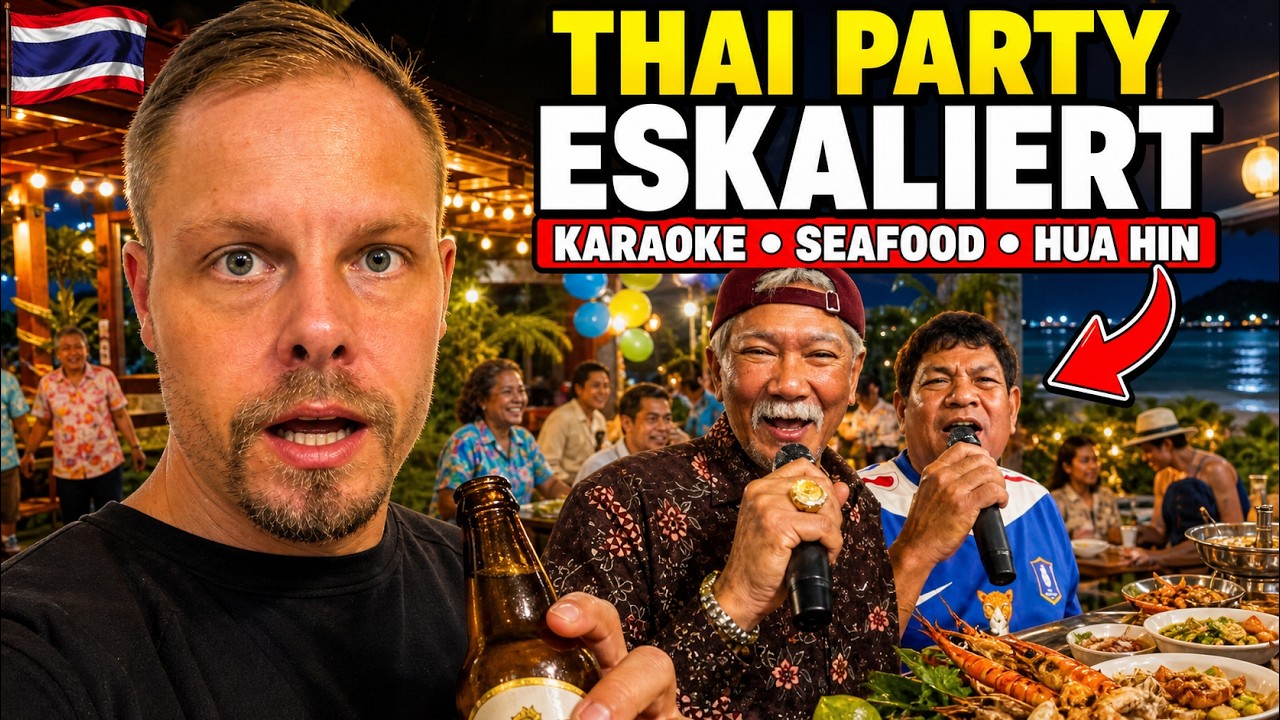 Thai Familienfeier außer Kontrolle 🤯 🇹🇭 (Hua Hin)