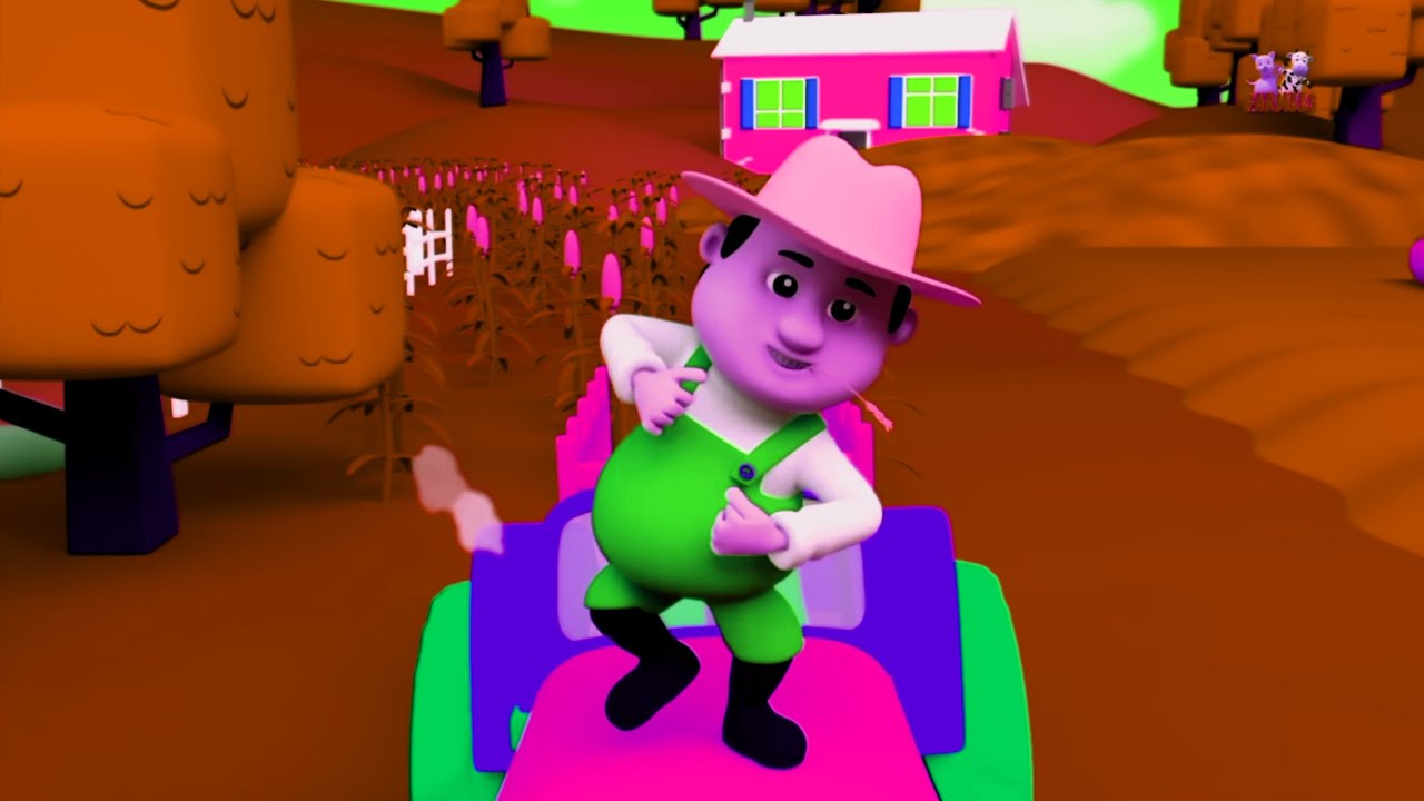 Old MacDonald Happily Dancing | Sponsored By Gamavision Csupo Effect | Nursery Rhymes 