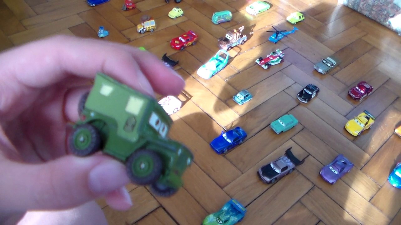la mia collezione di modellini di Cars!