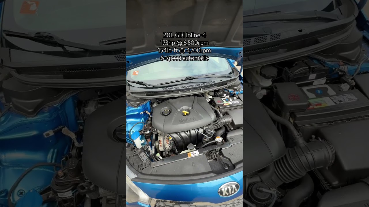 Engine specs 2015 Kia Forte EX GDI