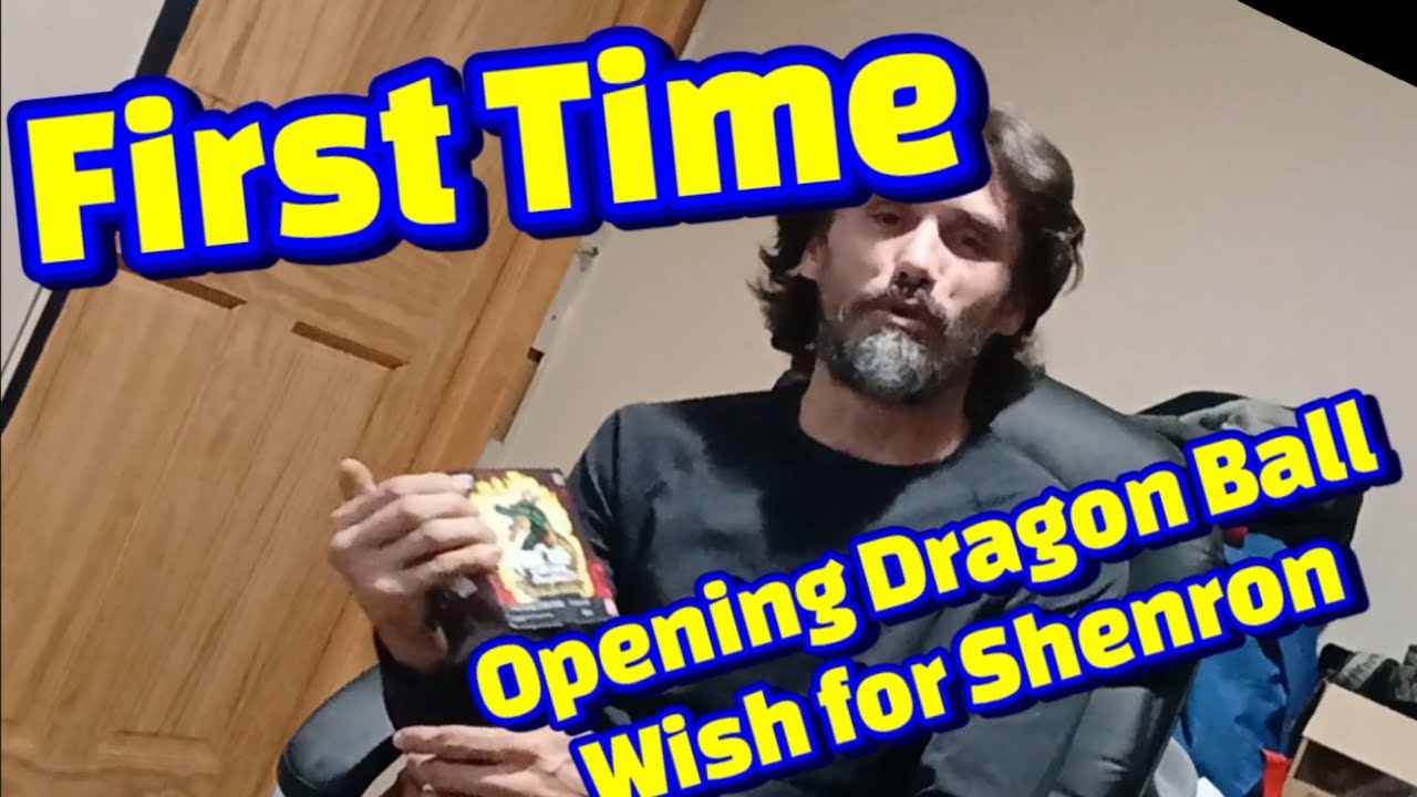 Открываю свой первый бустер по карточной игре Dragon Ball!! #wishforshenron #dragonball