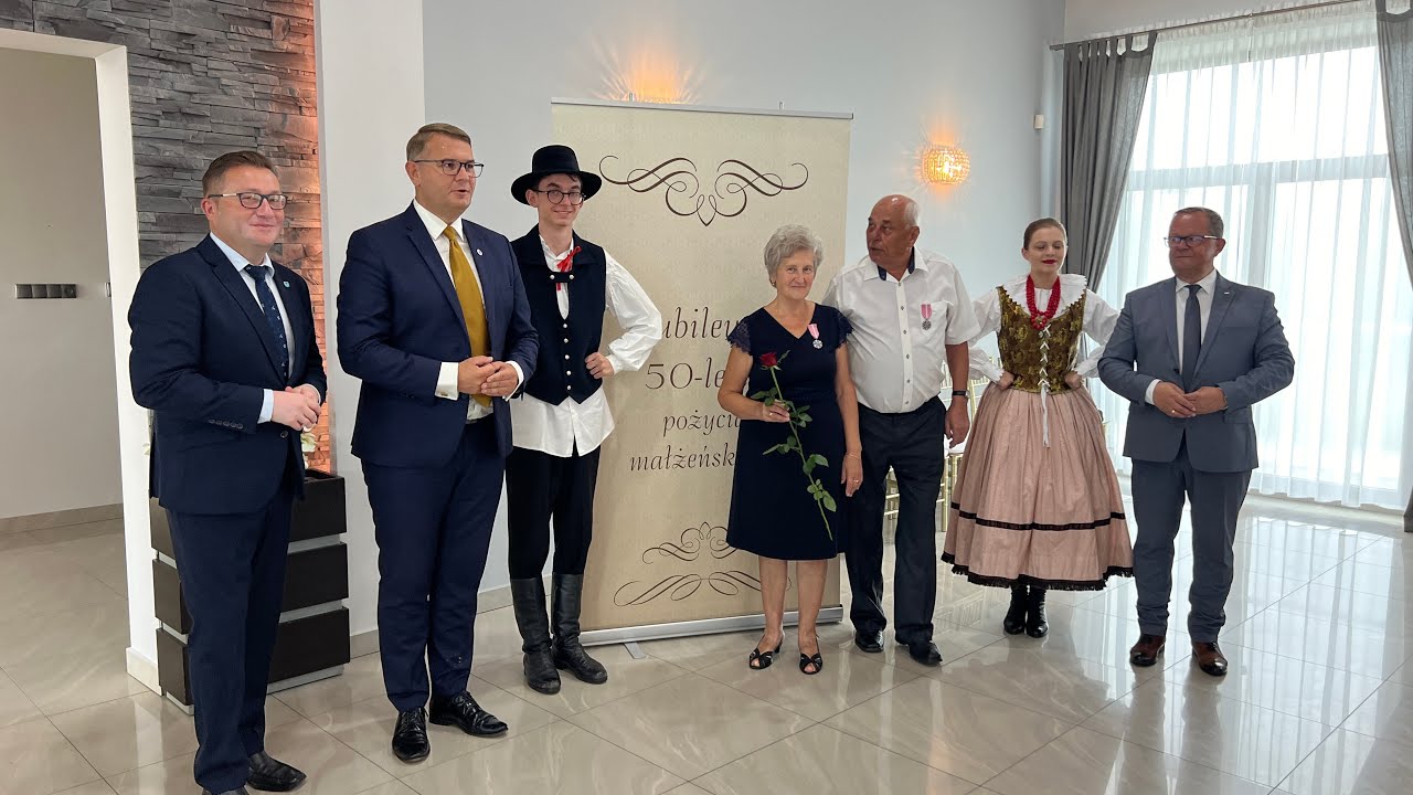 50-lat razem w małżeństwie… Złote Gody par z gminy Myślenice  - 18.08.2024