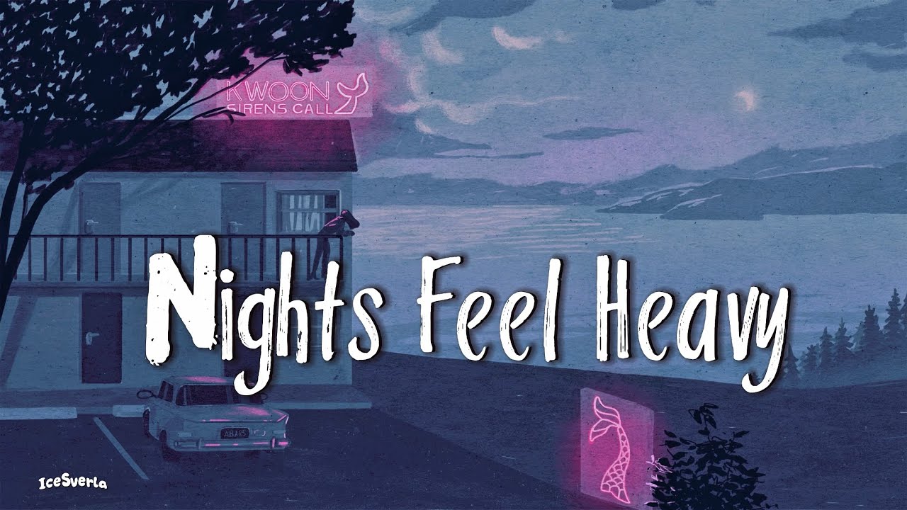IceSverla - Nights Feel Heavy [Dealing with late-night anxiety or overthinking🌙￼]#sadsong#emotional 