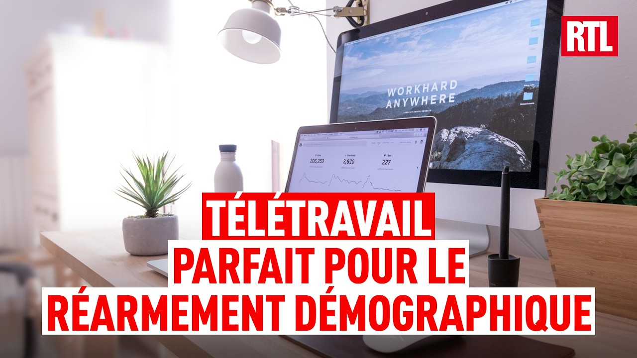T&eacute;l&eacute;travail : optimal pour... la natalit&eacute; ! L'&eacute;dito de Fran&ccedil;ois Lenglet sur RTL