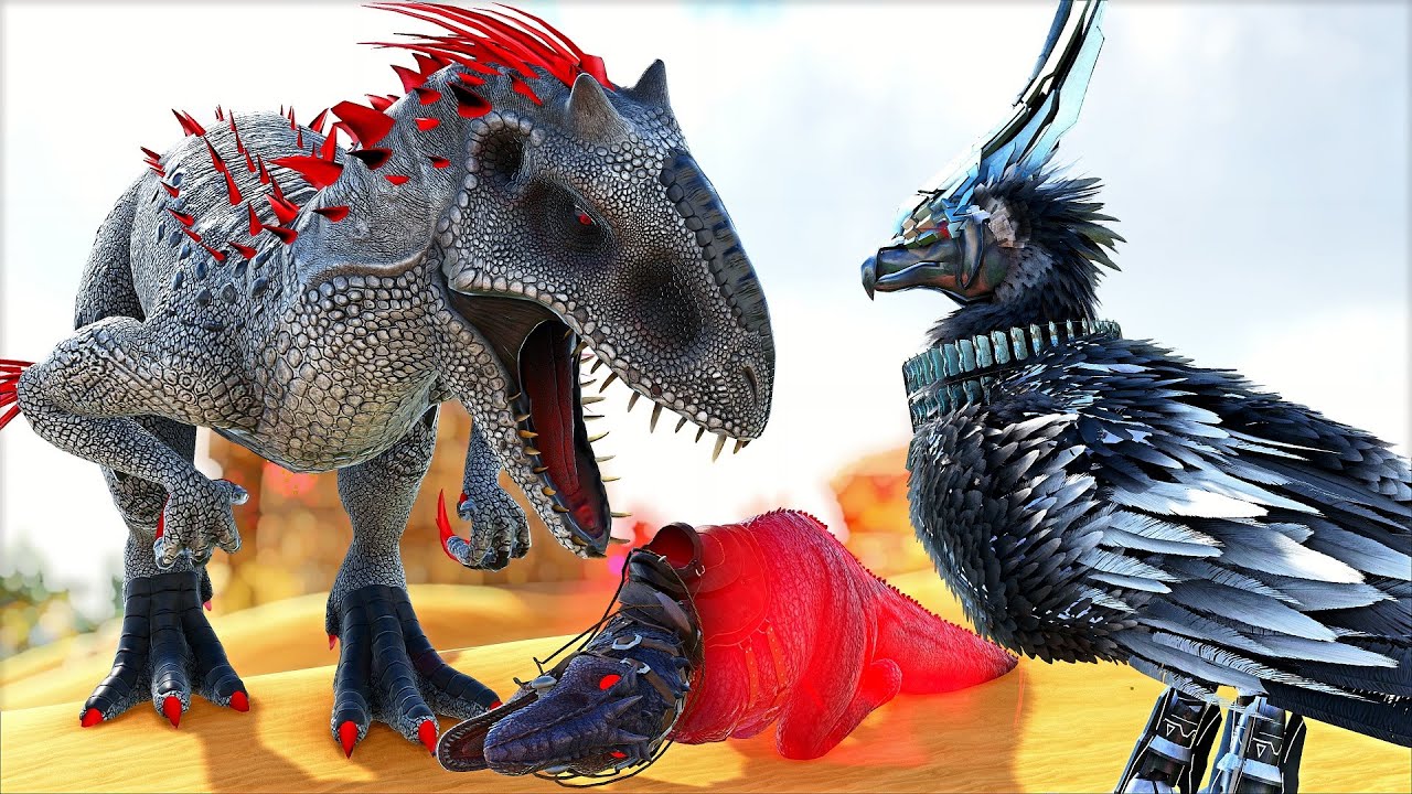 A Tribo Inimiga Roubou Meu Dinossauro Mais PODEROSO! Será o FIM?! (Ark Survival Evolved G.R ) #ARK