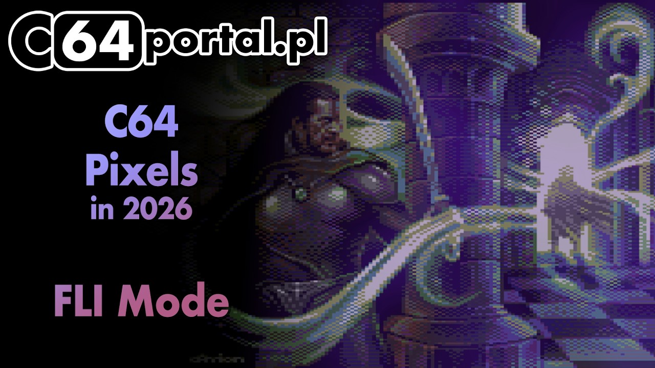 64 Pixels of Persia - Czyli jak tworzę nową grafikę C64 w 2026 roku