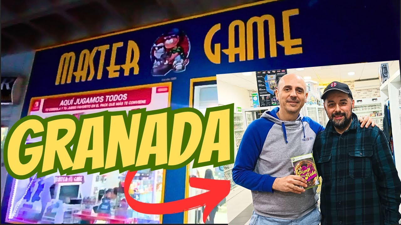¡¡¡MASTER GAME la MEJOR TIENDA DE VIDEOJUEGOS EN GRANADA!!!