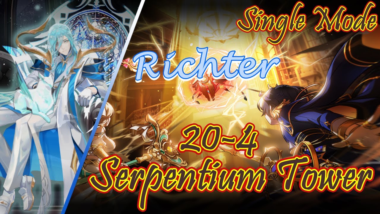 Elsword - Richter - 20-4 Serpentium Tower (Single Mode)
