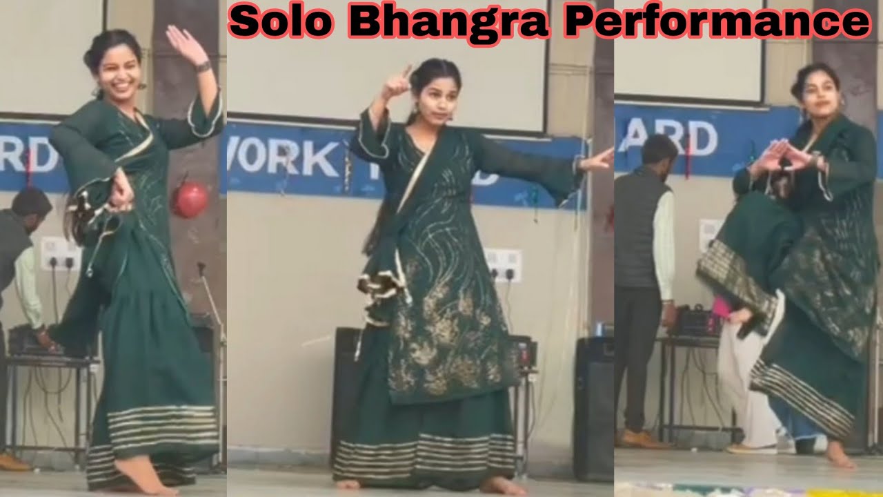 Solo Bhangra Dance |Gutte Te Paranda X Baller X Blockbuster| @sakshibhattart