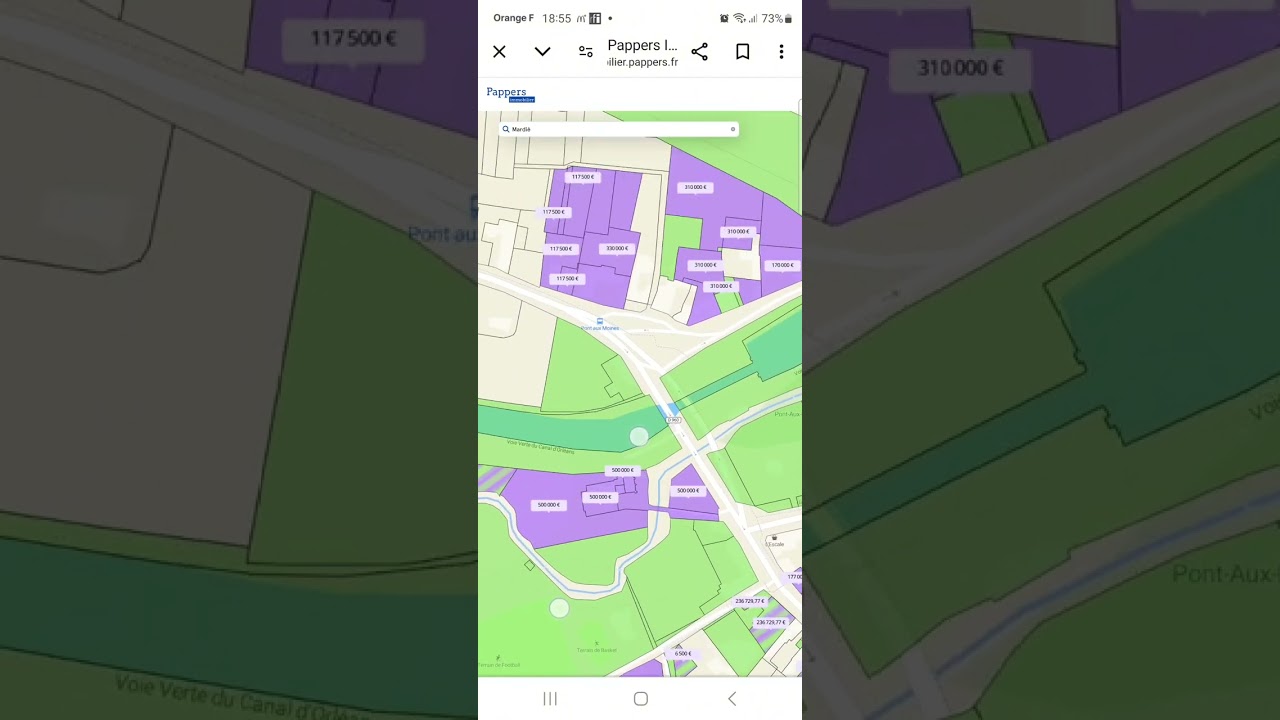 Pappers Immobilier, d&eacute;couvrez le prix des propri&eacute;t&eacute;s, terrains et maisons de tous, l&eacute;galement ! P.01