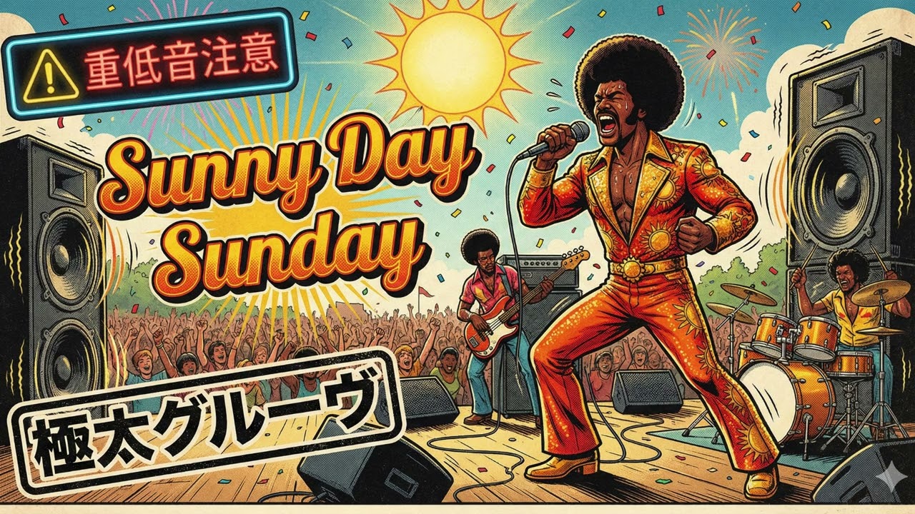 【検証】もしもセンチメンタル・バス「Sunny Day Sunday」が腹に響く極太パーティー・ファンクだったら