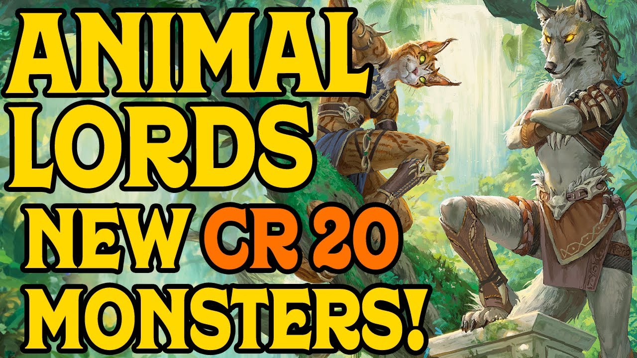 Animal Lords: Предварительный обзор новых Небесных Зверей в Monster Manual 2025 года