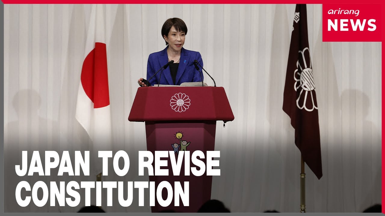 Japan's ruling party set to restart discussions on amending the Japanese Constitution