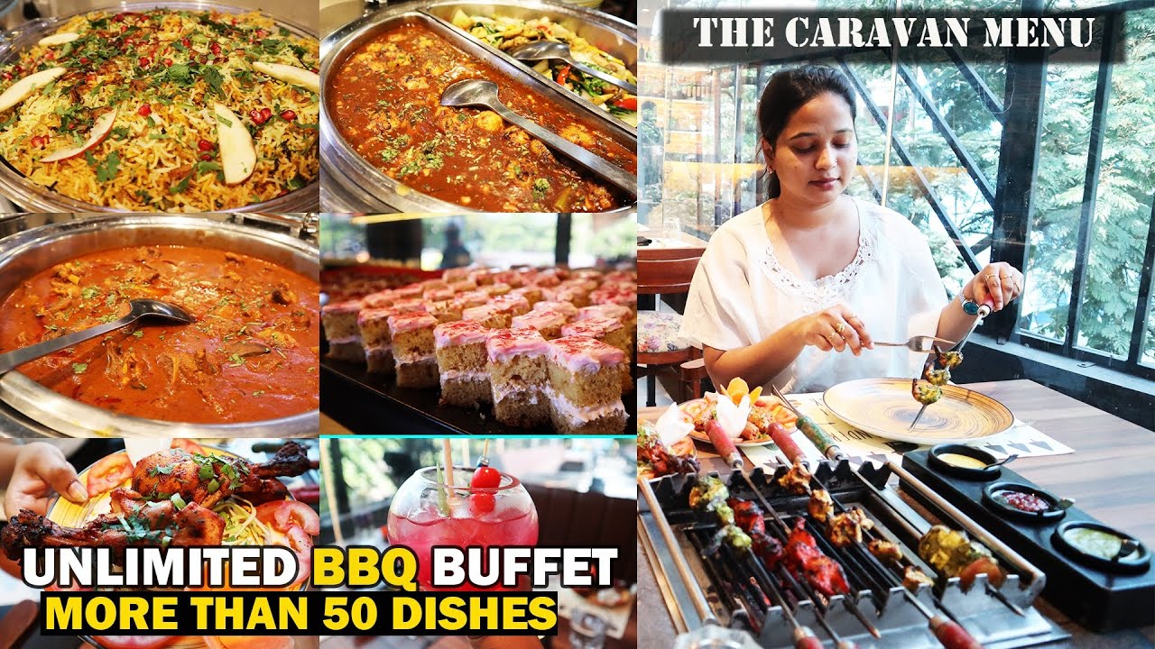Best Buffet in Mumbai - The Caravan Menu | Unlimited buffet in India