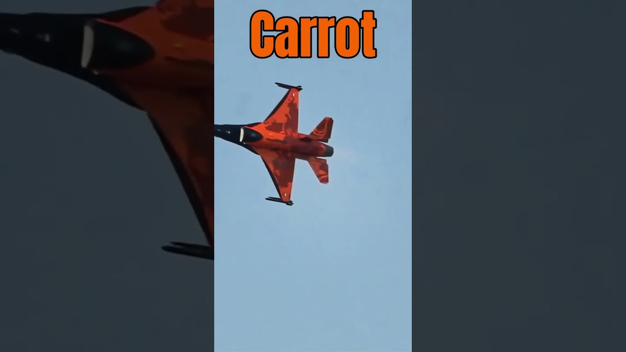 F-16 Orange Lion &ndash; Dutch Fire in the Sky 🦁🔥