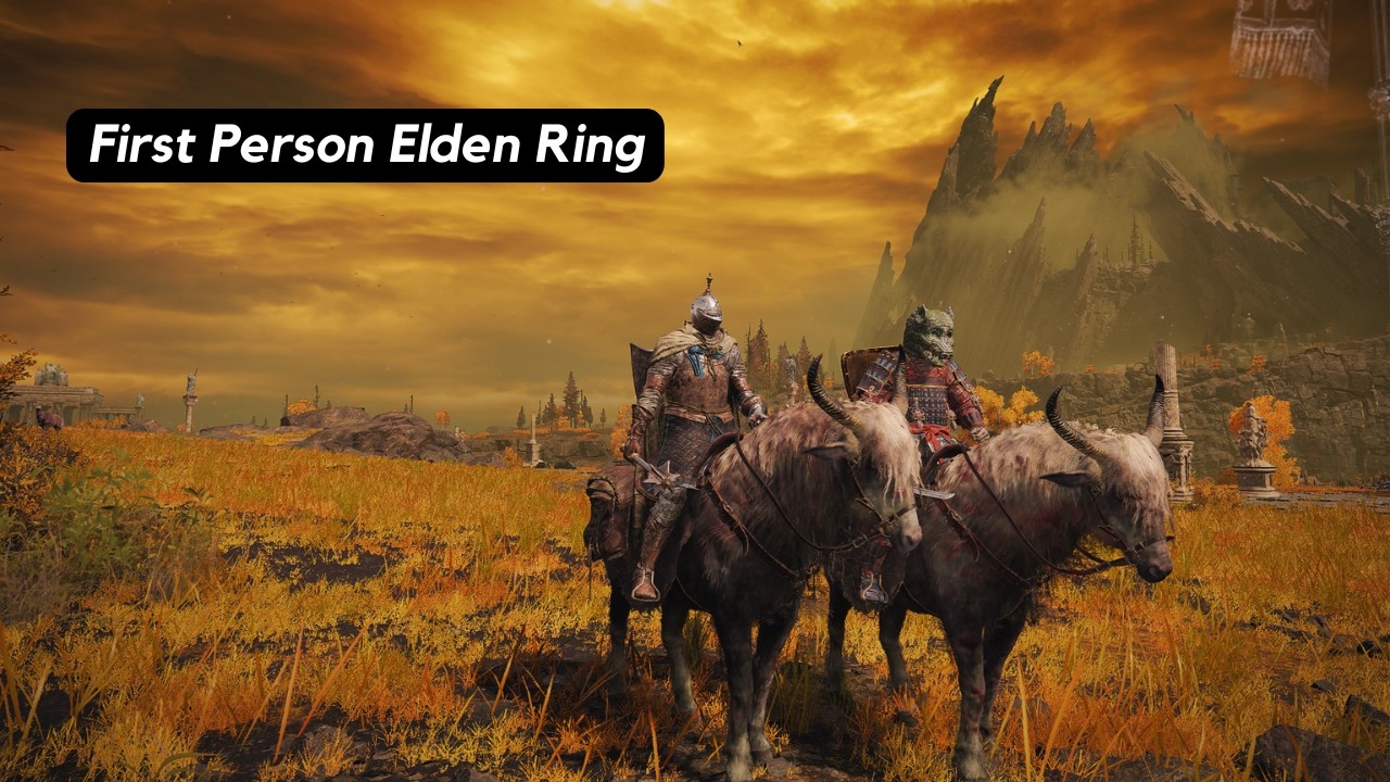 Elden Ring от первого лица, но мы не можем повысить уровень.