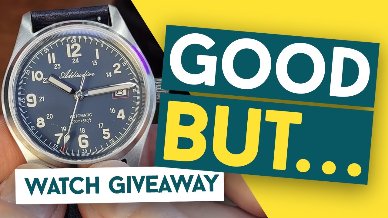 Watch Giveaway (ENDED) | Review of the Addiesdive AD2070
