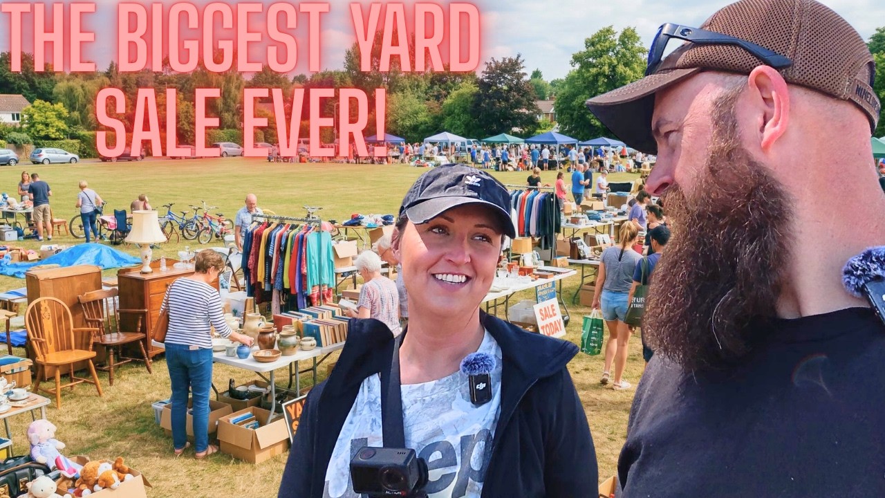 THIS IS THE BIGGEST YARD SALE EVER!