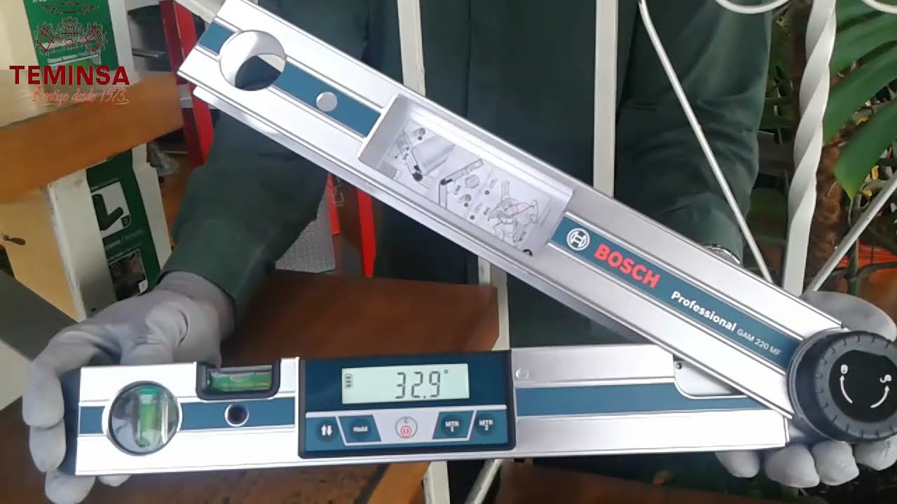 Medidor de Angulos Digital Bosch Gam 220 MF #bosch