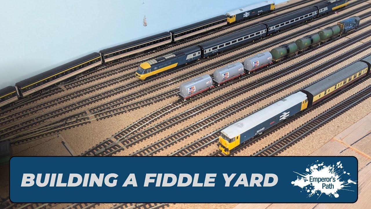 61. Building a Fiddle Yard in TT120