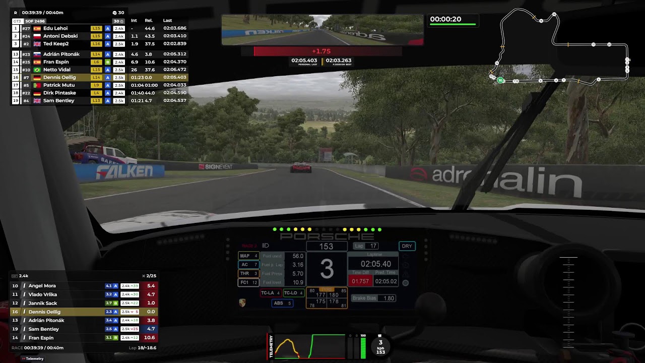 Bathurst Woche is da - Simucube GT Series - Season 1 2026 - Porsche 992 GT3 - iRacing