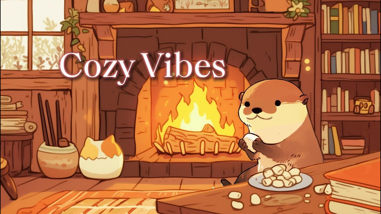 Waffle’s Marshmallow Break | Cozy Lofi #lofihiphop #chillmusic #coffee music #studymusic