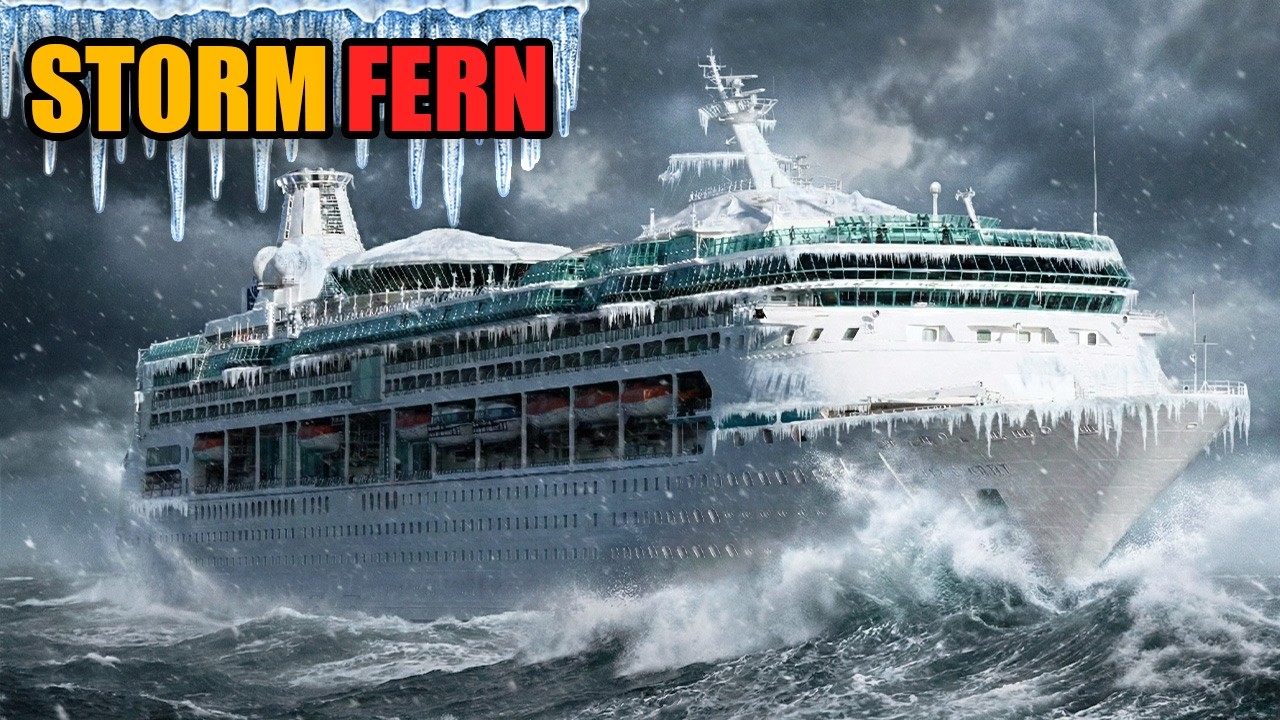 Морской кризис? Зимний шторм «Ферн» обрушился на Royal Caribbean и Carnival! ❄️🚢