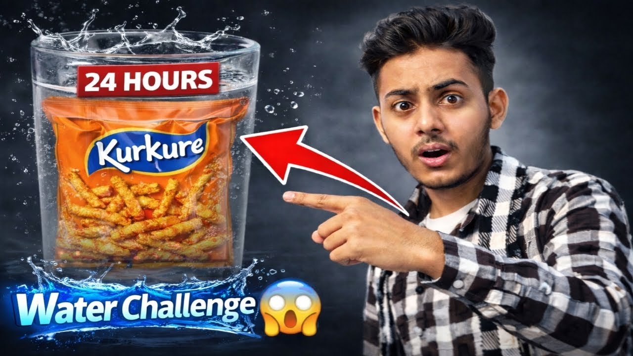 24 Hours Kurkure in Water Challenge 😱 | Result Will Shock You 🤫 | Full Vlog 
