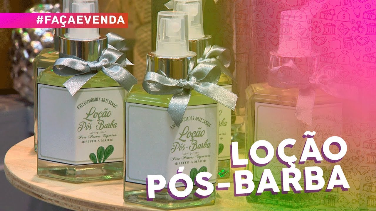 Minicurso com Peter Paiva: loção pós-barba