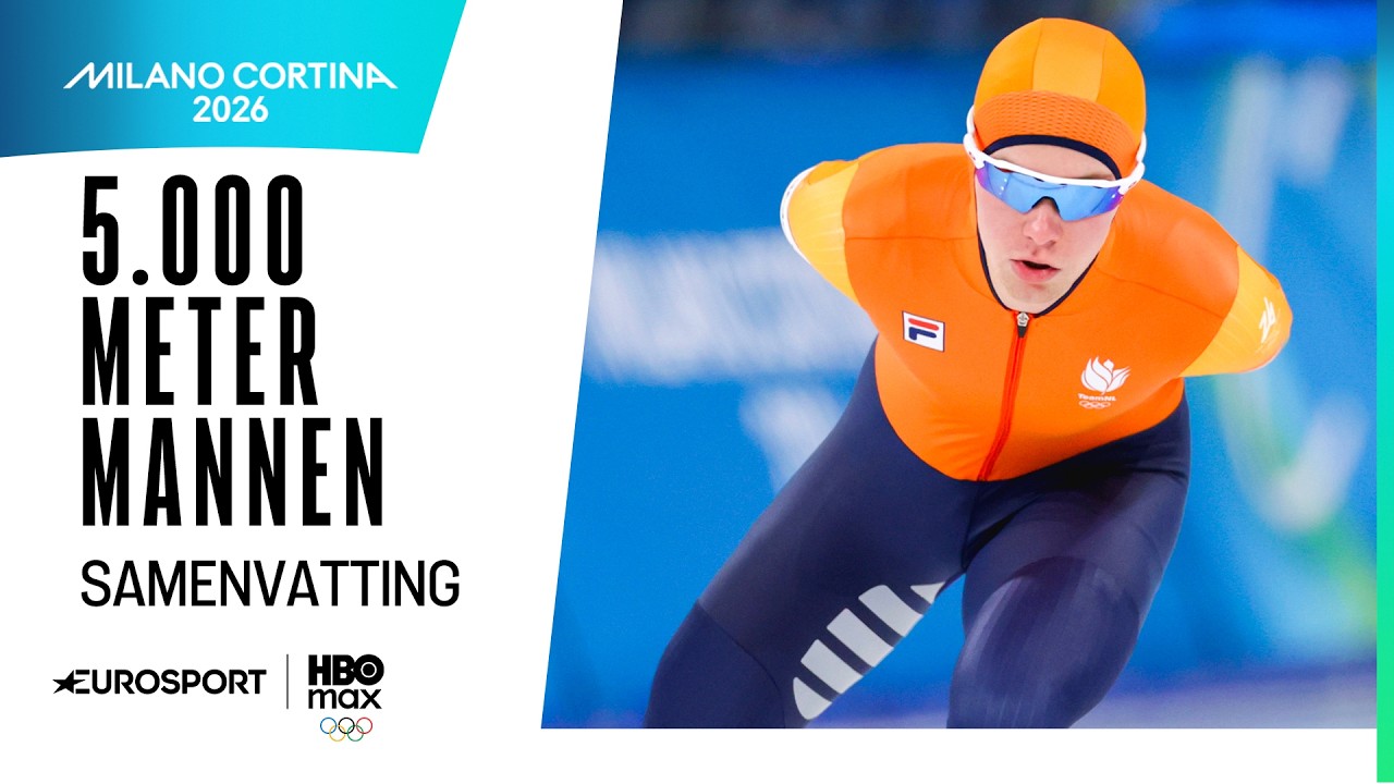 Pakt TEAMNL eerste MEDAILLE? | Samenvatting 5000 Meter Mannen | Milano Cortina 2026