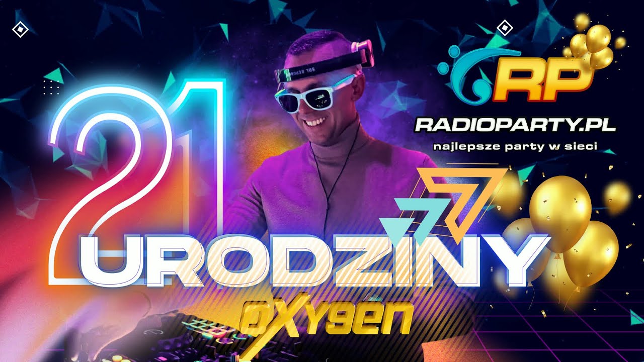 Oxy9en - 21 URODZINY RADIOPARTY.PL | 06.12.25 | Klubowa muza 2025 | Retro | Najlepsze Hity