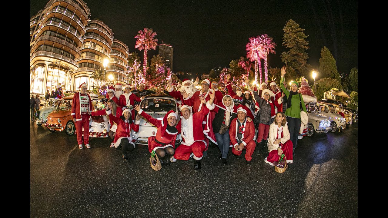 Fiat 500 Monte-Carlo Parade de Noël Monaco et Italie 19 et 20 décembre 2025