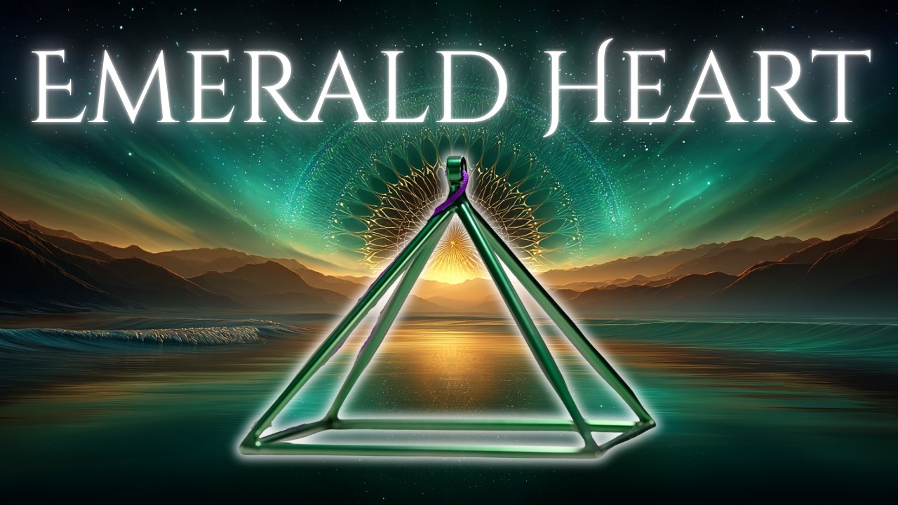Breathe with the Emerald Heart Crystal Singing Pyramid