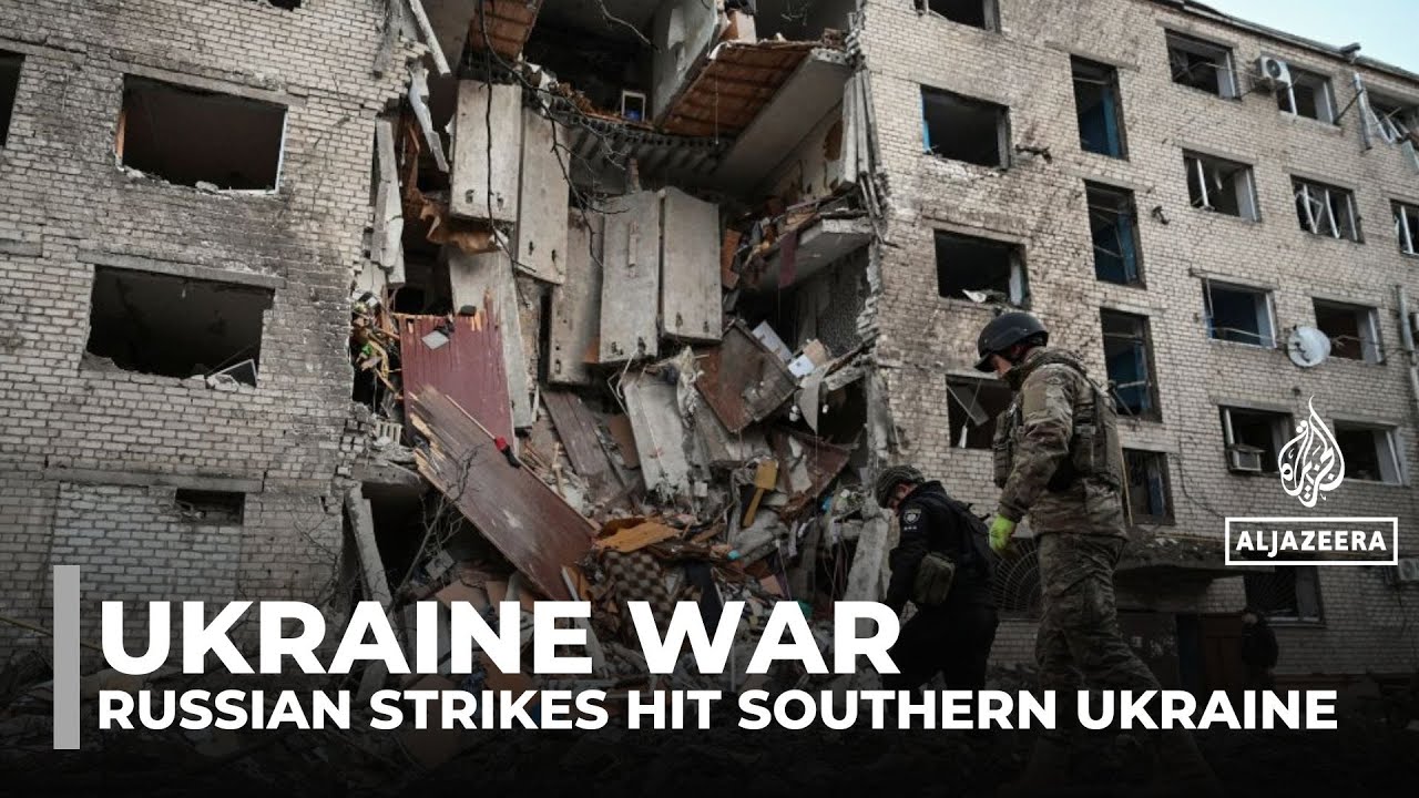 Deadly Russian strikes hit Zaporizhzhia and southern Ukraine overnight