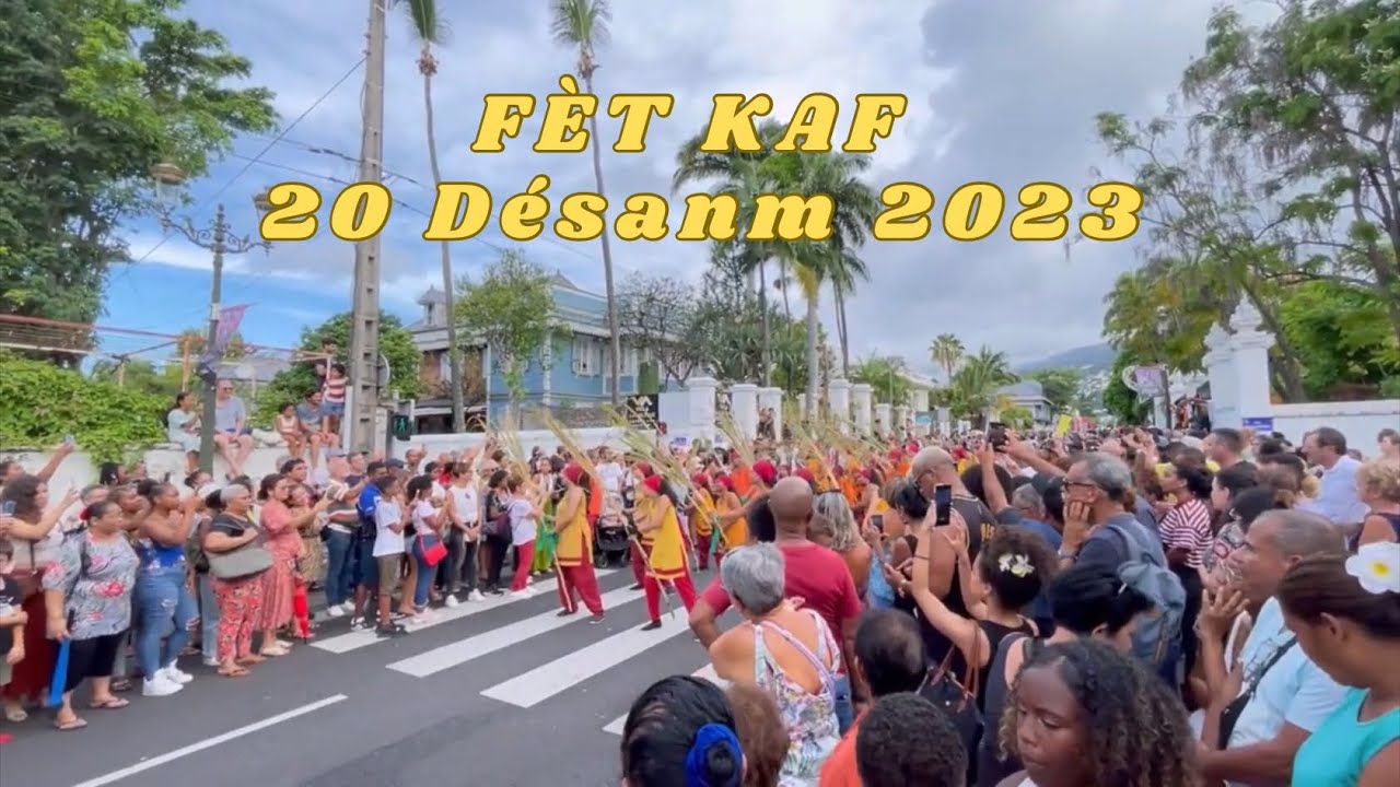 Défilé FÈT KAF - 20 désanm 2023 - Saint-Denis🇷🇪