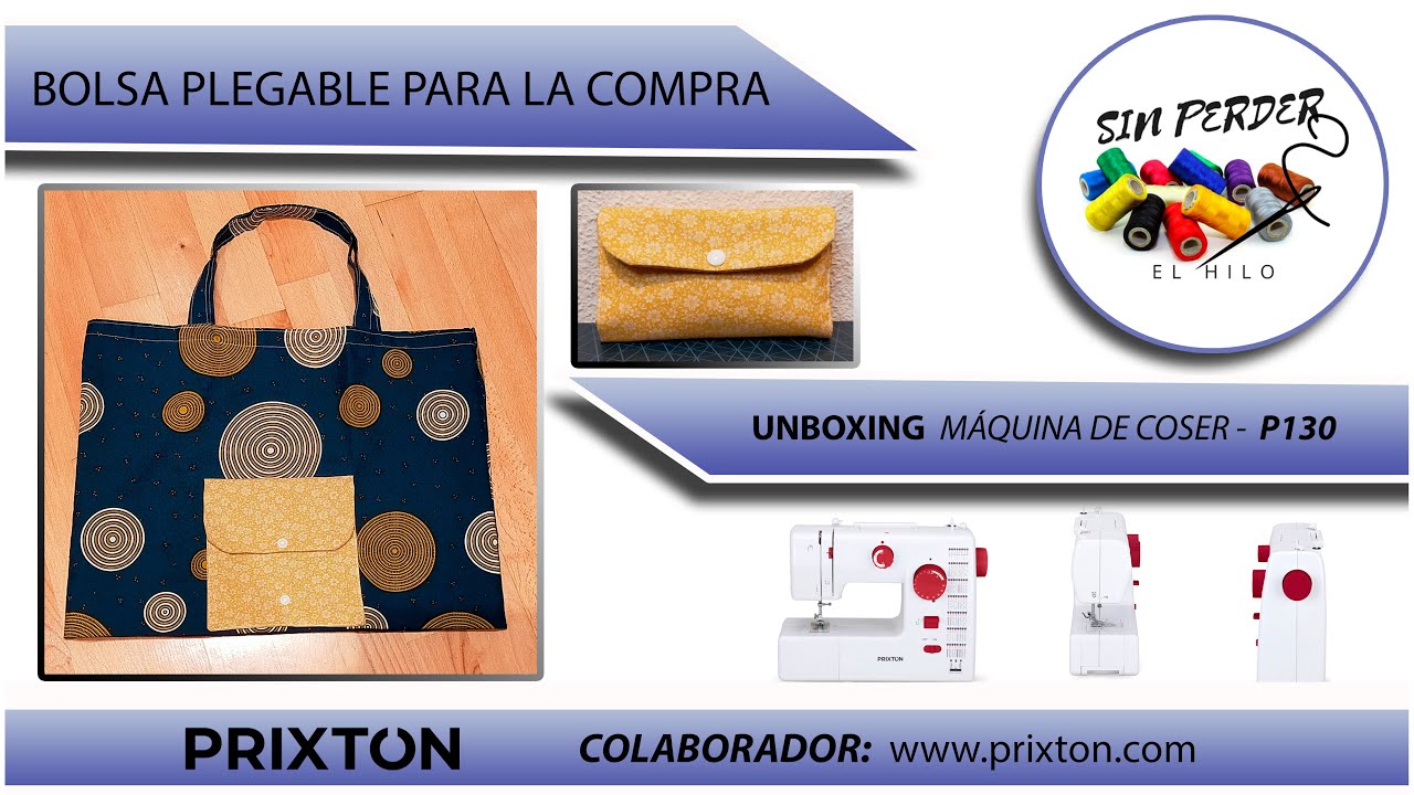 UNBOXING P130 + TUTORIAL BOLSA PLEGABLE PARA LA COMPRA