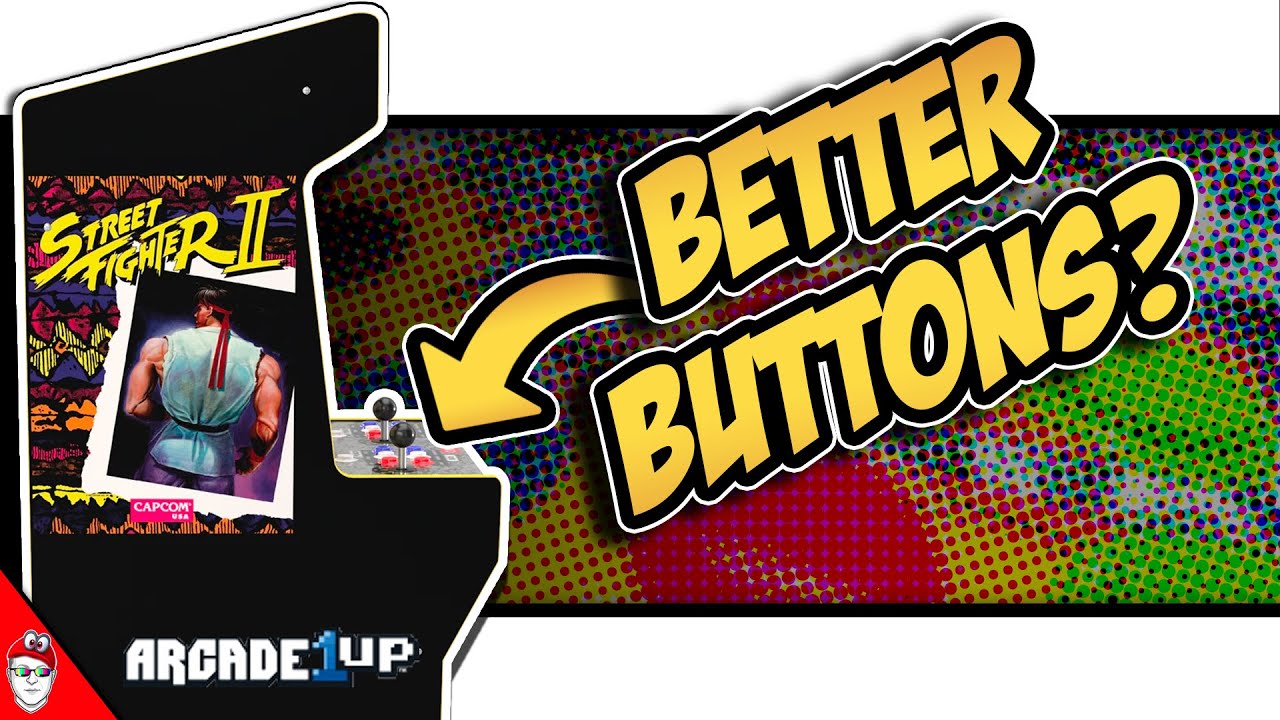 Arcade1Up - button upgrades