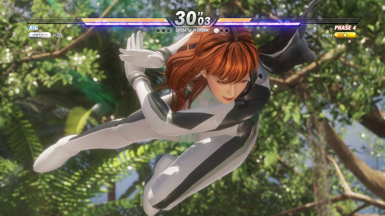 DOA6, myst, Phase 4 Vs H2O, Rig, Dead or Alive 6, 4k