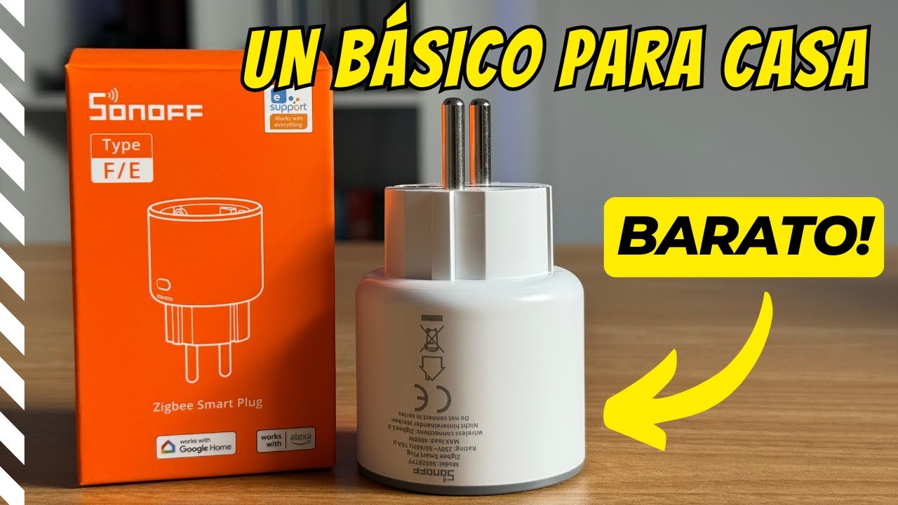 &iquest;El MEJOR enchufe Zigbee de 2025? SONOFF S60ZB a prueba 🔥