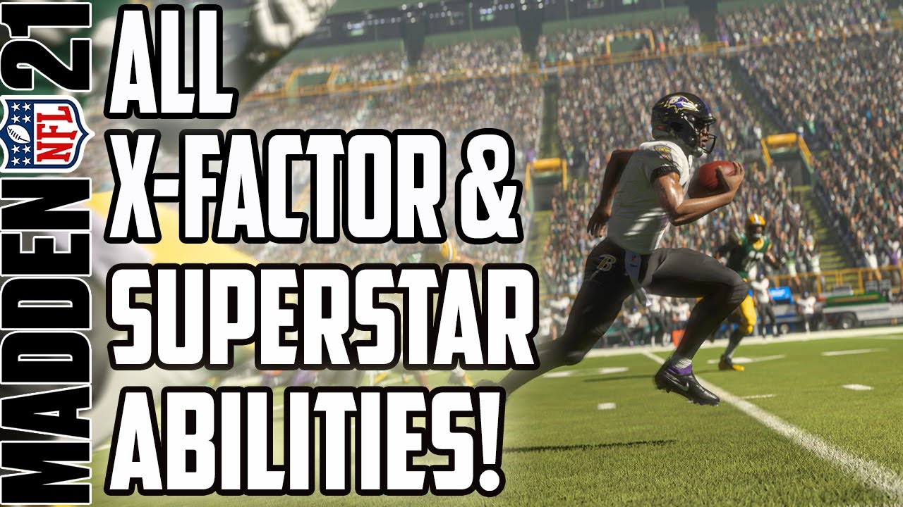 RATING & EXPLAINING EVERY ABILITY AND X-FACTOR IN MADDEN 21!