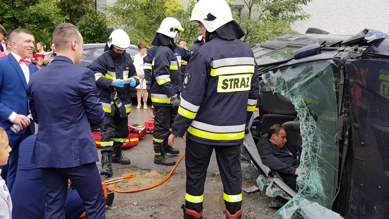 BRAMA WESELNA - OSP KŁYŻÓW - DLA JURKA I KLAUDII