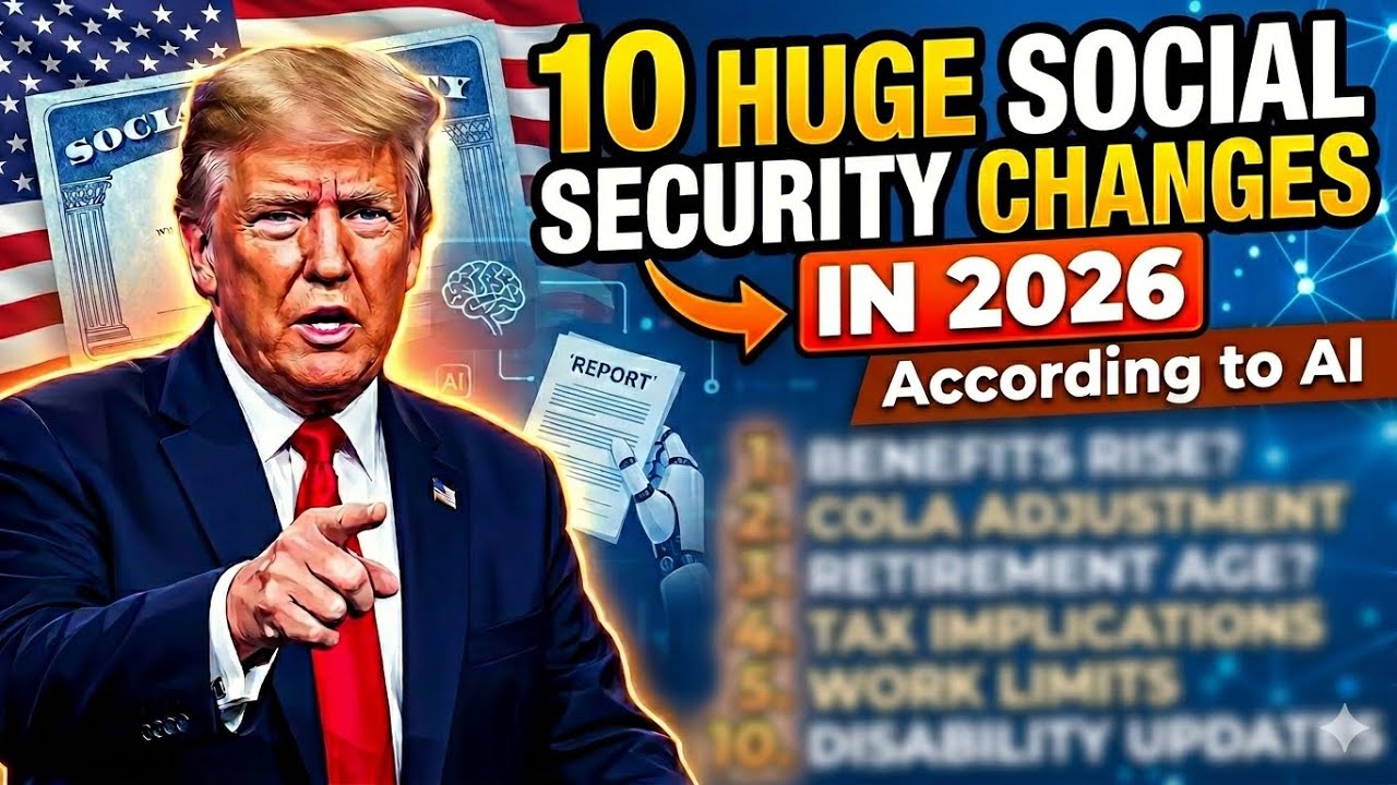 10 КРУПНЫХ изменений в системе социального обеспечения в 2026 году | Выплаты SSA, SSI, SSDI